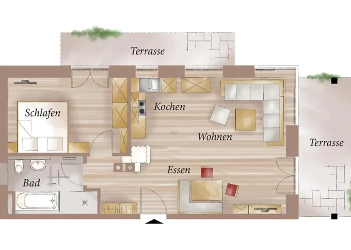 Appartement Im Rosengarten Inkl. Chiemgaukarte *